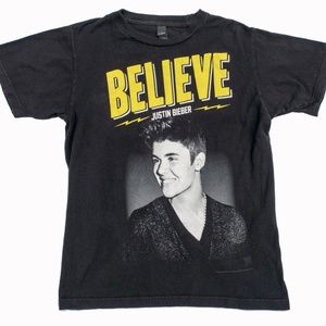 Justin Bieber Believe 2013 Tour T Shirt Size Small
